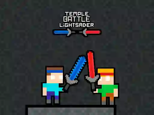Juego Temple Battle Lightsaber en línea