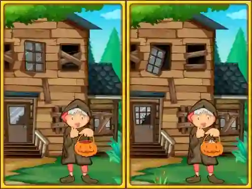 Juego Spot the differences halloween en línea