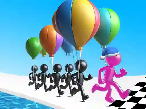 Juego Ballon Race 3D en línea