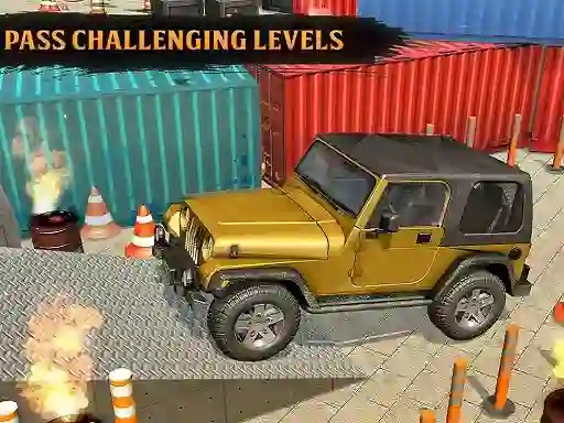 Juego Classic Real 4x4 Jeep Parking Drive Game en línea