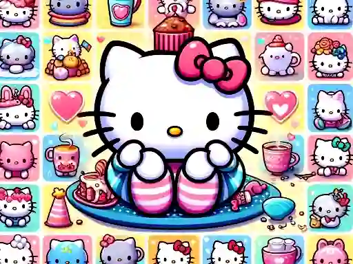 Juego Cute Kitty Memory Challenge en línea