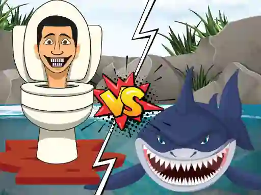 Juego Hungry Shark Vs Skibidi en línea