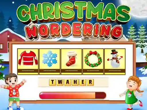 Juego Xmas wordering en línea