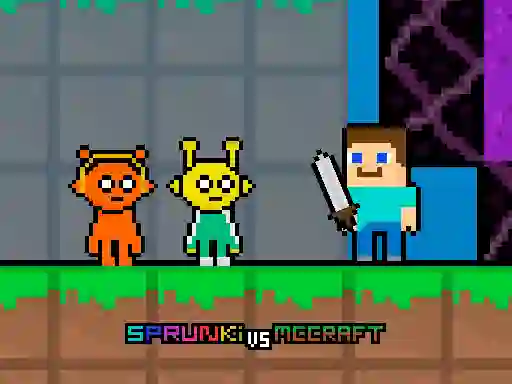 Juego Sprunki vs MCCraft en línea