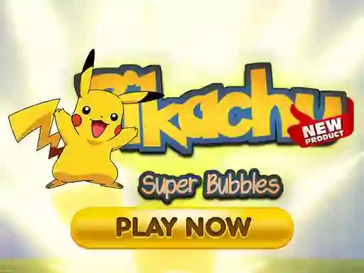 Juego Pikachu Super Bubbles en línea