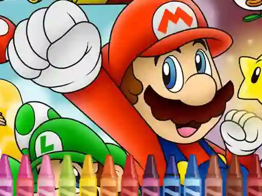 Juego Mario Coloring en línea