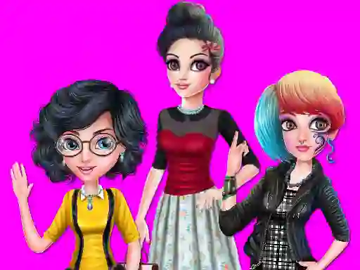 Juego College Girl Squad Fashion Dressup en línea