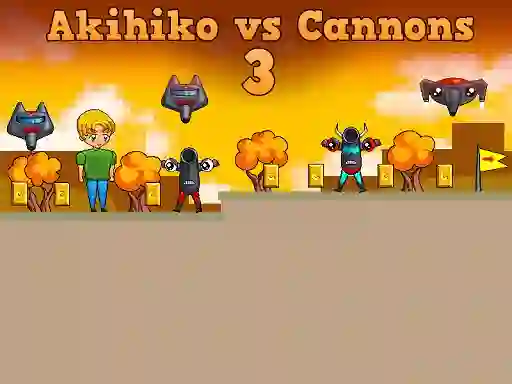 Juego Akihiko vs Cannons 3 en línea