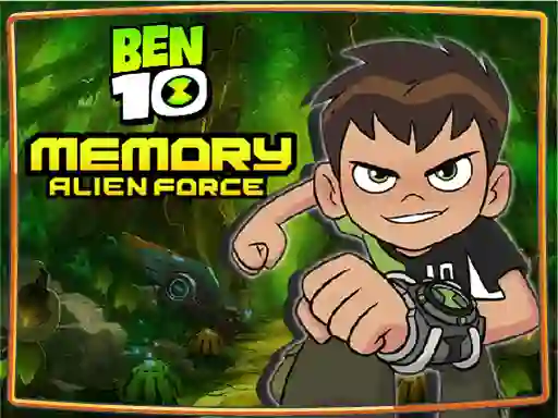 Juego Ben 10 Memory Alien Force en línea