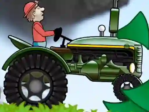 Juego Tractor Driving Hill Climb 2D en línea