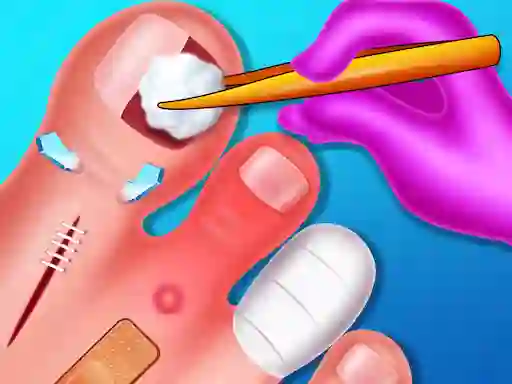 Juego Funny Nail Doctor en línea