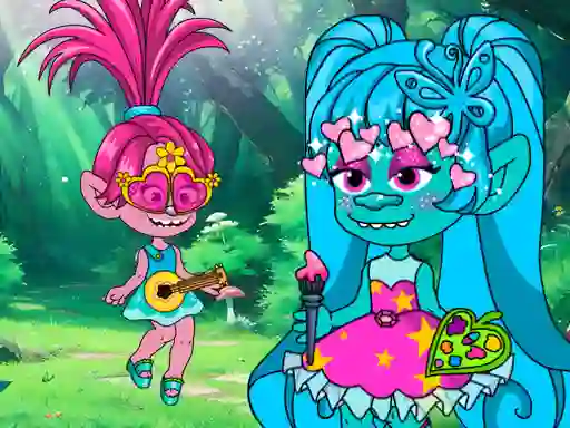 Juego Chibi Troll Fashion Maker en línea