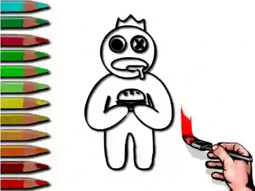 Juego Rainbow Friends Coloring Book en línea