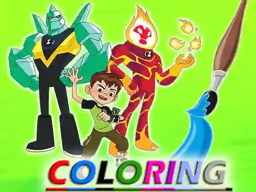 Juego Ben 10 Coloring en línea