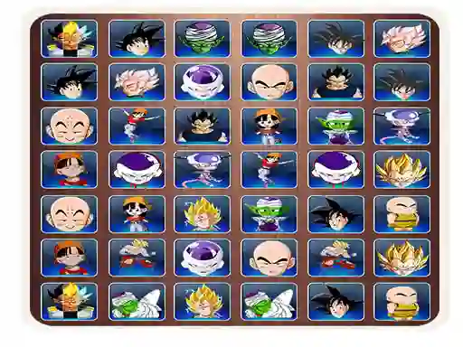 Juego ?Find The Dragon Ball Z Face en línea