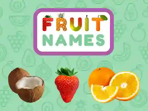 Juego Fruit Names en línea