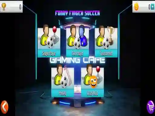 Juego Funny Finger Soccer en línea