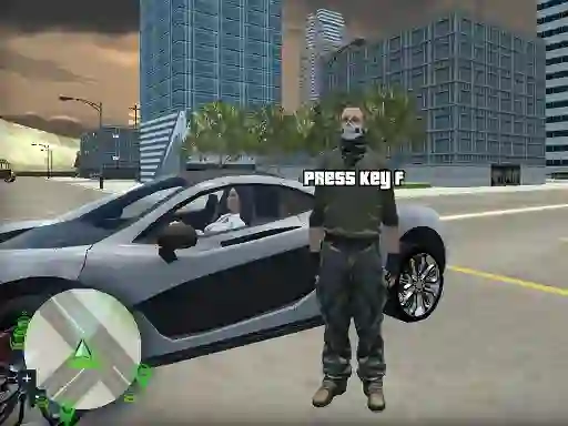 Juego Crazy GTA Mercenary Driver en línea