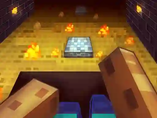 Juego Parkour in the cave 3D en línea