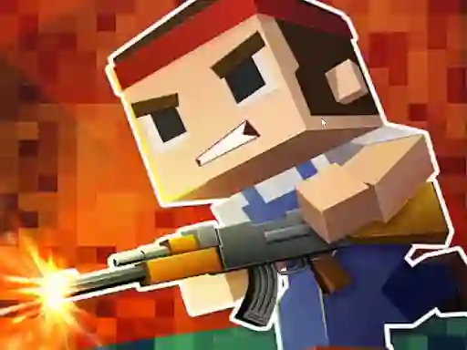 Juego Blocky Shooting Swat Multiplayer en línea