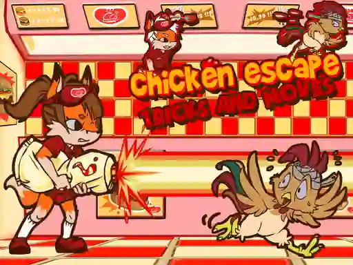Juego Chicken Escape Tricks and moves en línea