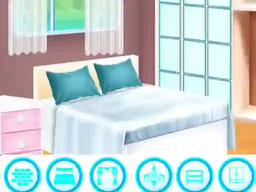 Juego Fashion Girl Beautiful New House en línea