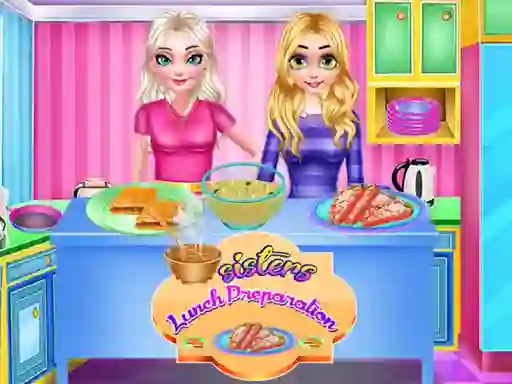 Juego Sisters Lunch Preparation en línea
