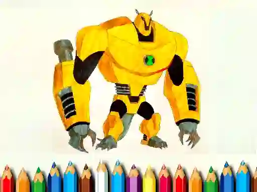 Juego Ben10 Monsters Coloring book en línea