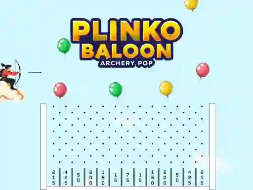 Juego Plinko Ballon Archery Pop en línea