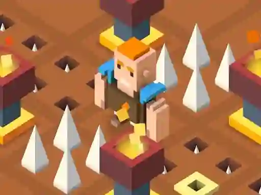 Juego Endless Blocky Platformer en línea
