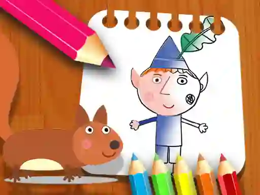 Juego Ben Hollys Coloring Book en línea