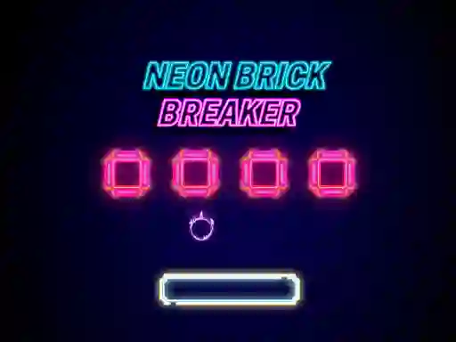 Juego Neon Brick Breaker en línea