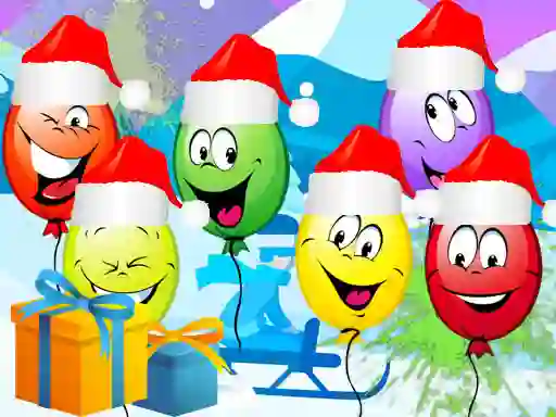 Juego Christmas Balloons Bursting en línea