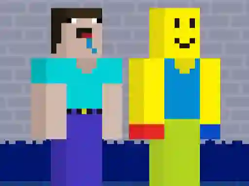 Juego NoobLOX Rainbow Friends en línea