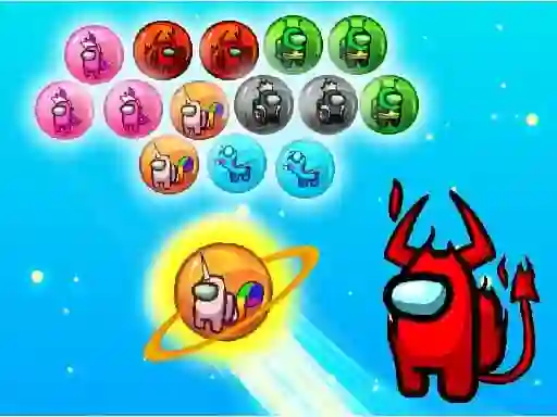 Juego Among BubbleShooter en línea