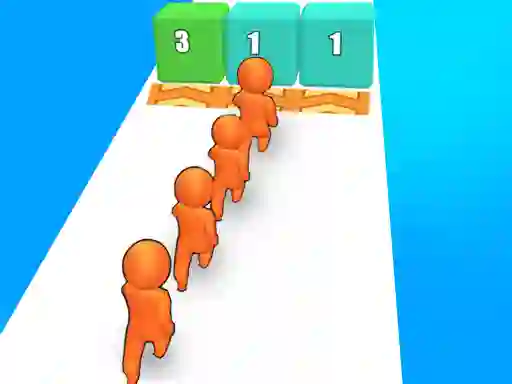 Juego Crowd Stack 3D en línea