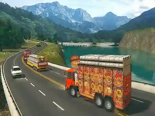 Juego Indian Cargo Truck Gwadar Port Game en línea