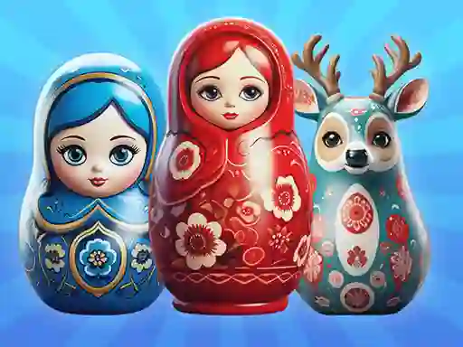 Juego Sort by Matryoshka Shelves! en línea