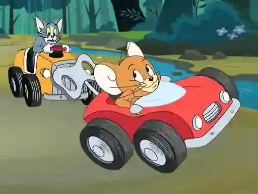 Juego Tom and Jerry Car Jigsaw en línea