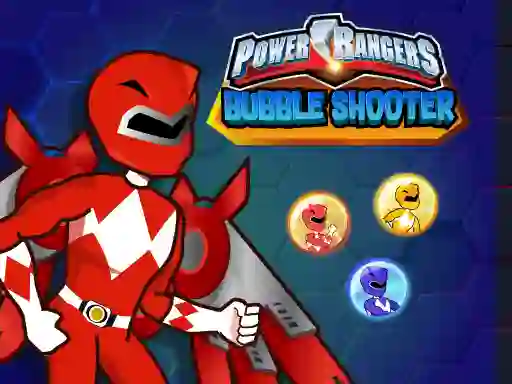 Juego Power Rangers Bubble Shoot en línea