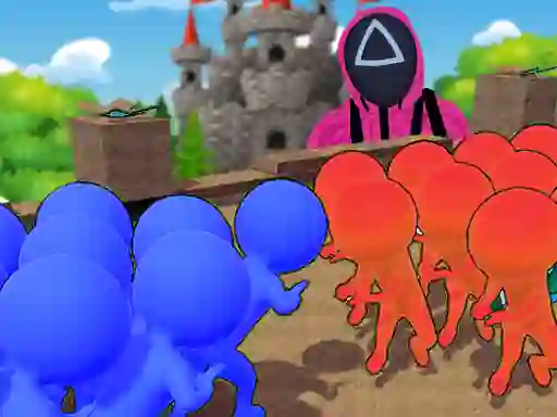 Juego Squid Game Crowd Pusher en línea