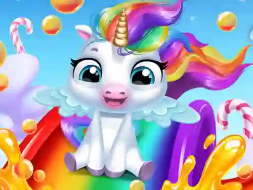 Juego Glitter Unicorn Dress Up Girls en línea