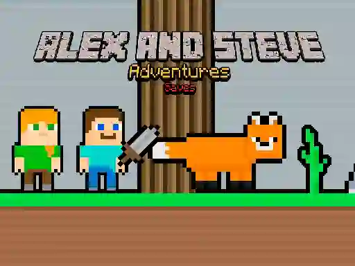 Juego Alex and Steve Adventures Saves en línea
