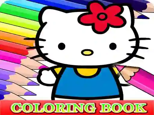 Juego Coloring Book for Hello Kitty en línea