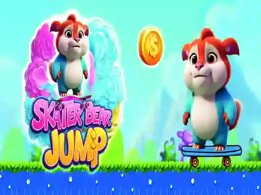 Juego Sketer Bear Jump en línea