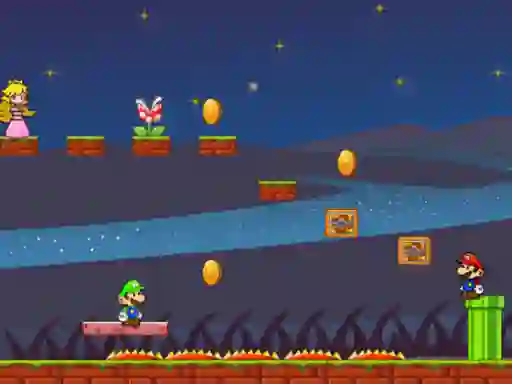 Juego Mario Bros Save Princess en línea