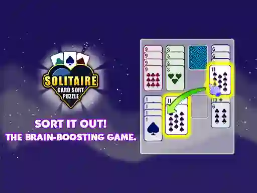 Juego Solitaire Card Sort Puzzle en línea