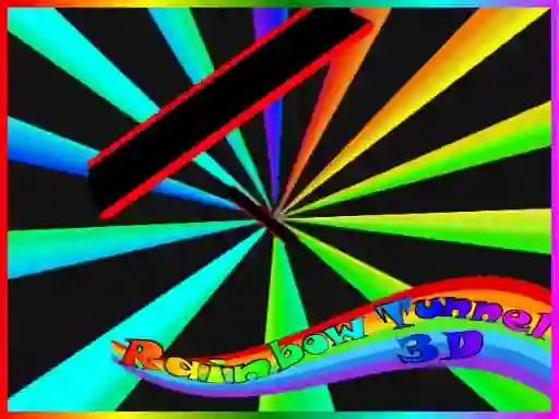 Juego Rainbow Tunnel 3D en línea