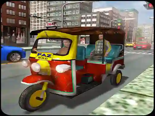 Juego Tuk Tuk City Driver 3D en línea
