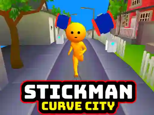 Juego Stickman Curve City en línea